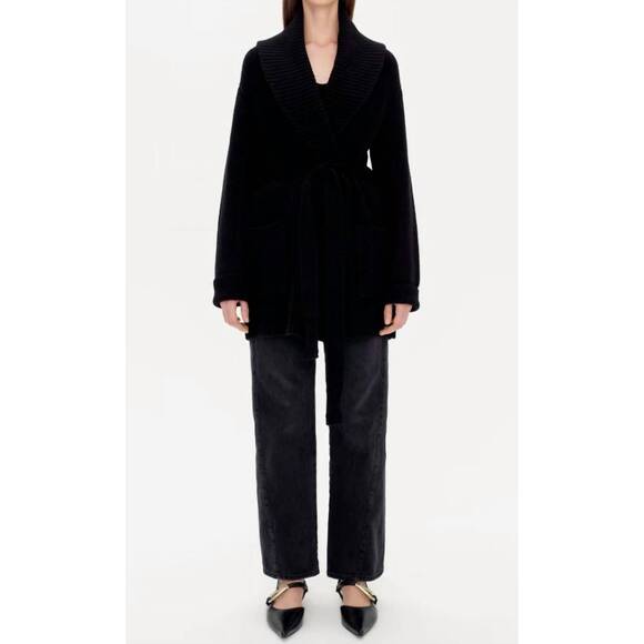 SIMKHAI Sweaters - NEW SIMKHAI romani cardigan in black